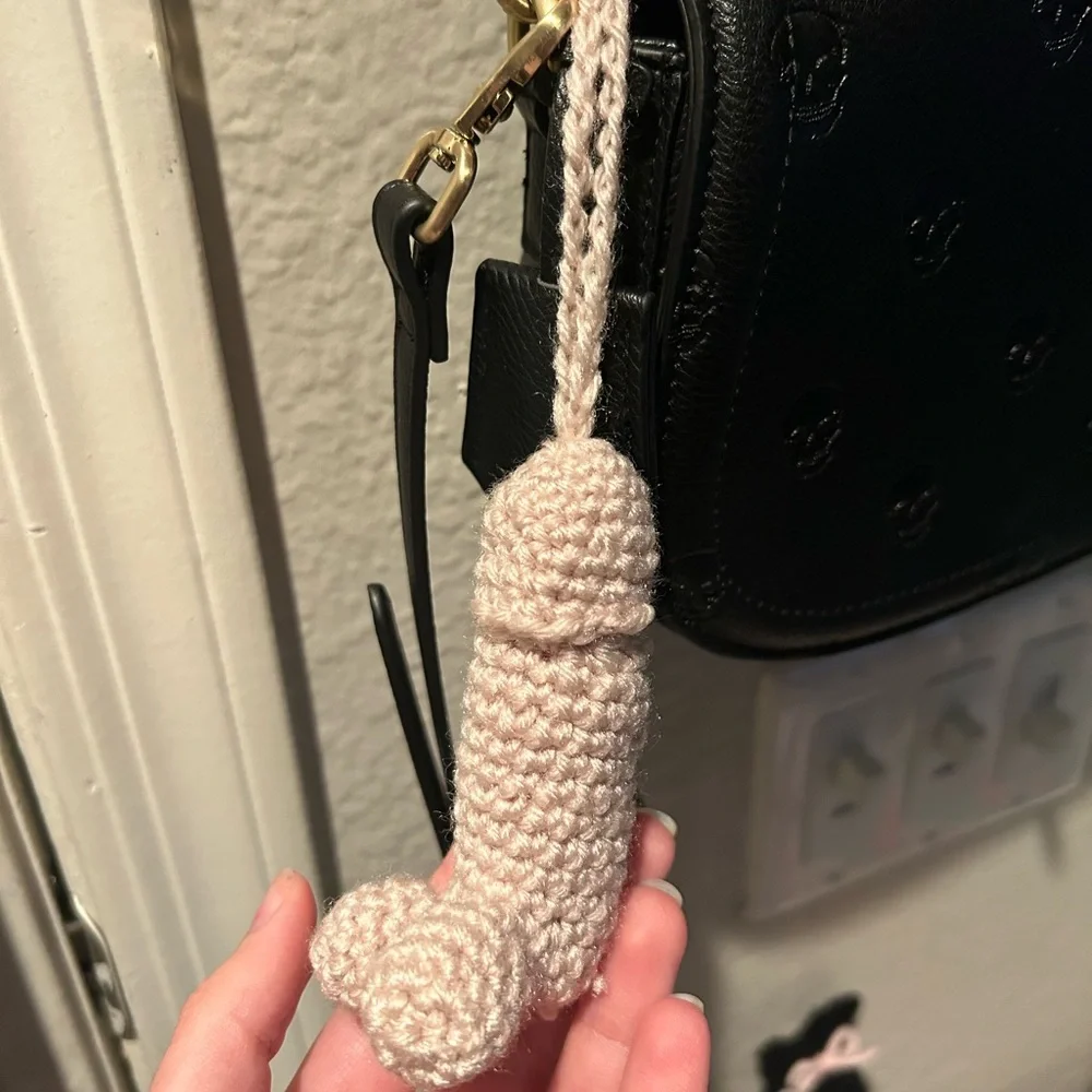 Crocheted Keychain Accessory - Picture 5 of 5